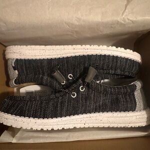 HeyDudes Wally Stretch Mens Boat Shoes